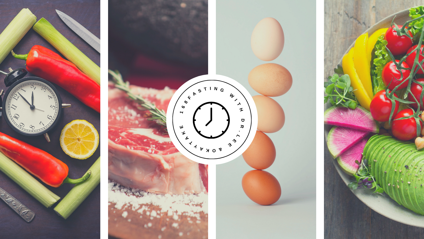 okaytake與思思合作所列出的168間歇式斷食適合的食物和時間